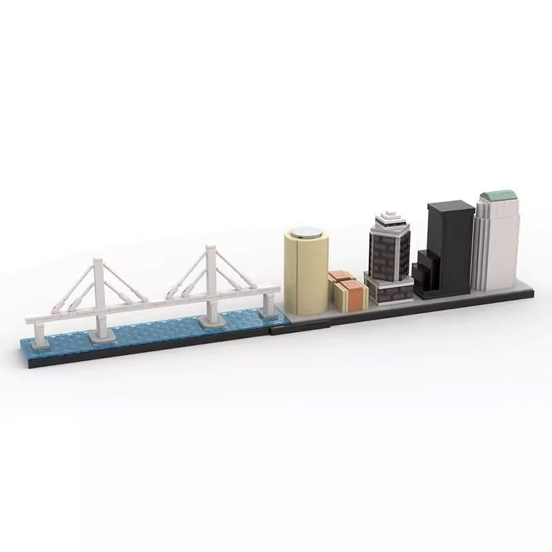 Tampa Florida Skyline MOC Building Kit | City Architecture Model - 2