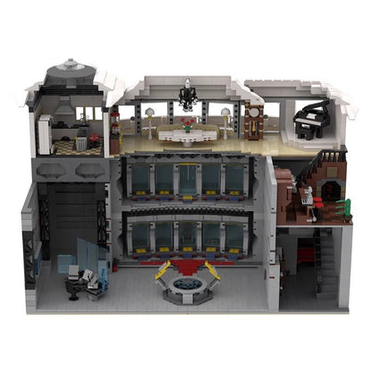 Tech Superhero Hall of Armor Base Building Kit | LEGO-Compatible MOC - 2