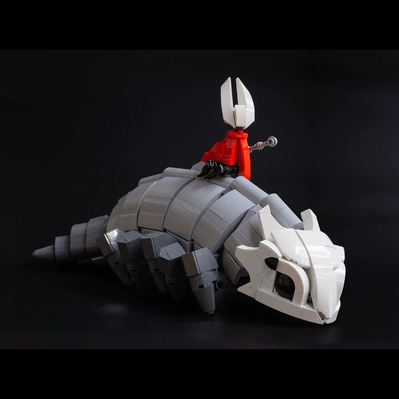 Ten-Legged Segmented Beast MOC Building Kit | Fantasy Insect Creature - 1