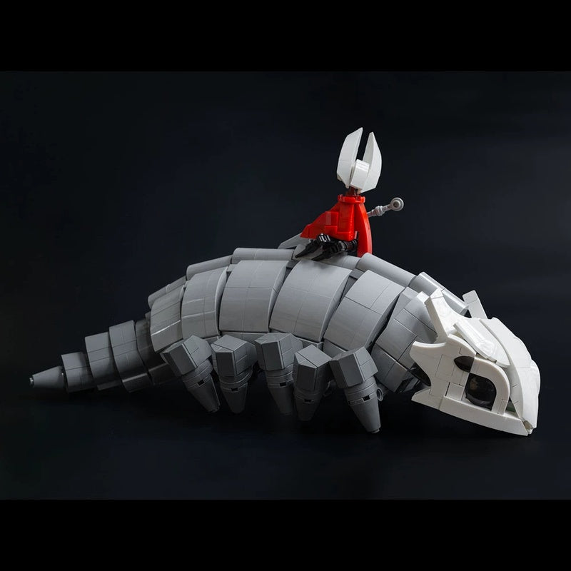Ten-Legged Segmented Beast MOC Building Kit | Fantasy Insect Creature - 3