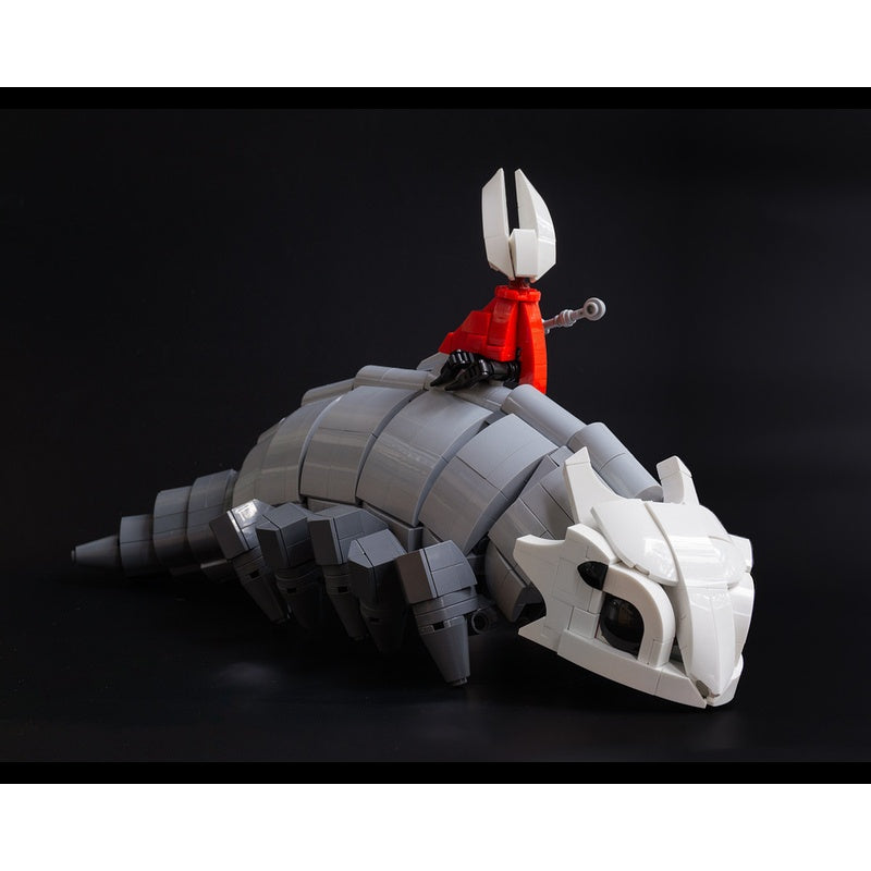 Ten-Legged Segmented Beast MOC Building Kit | Fantasy Insect Creature - 5