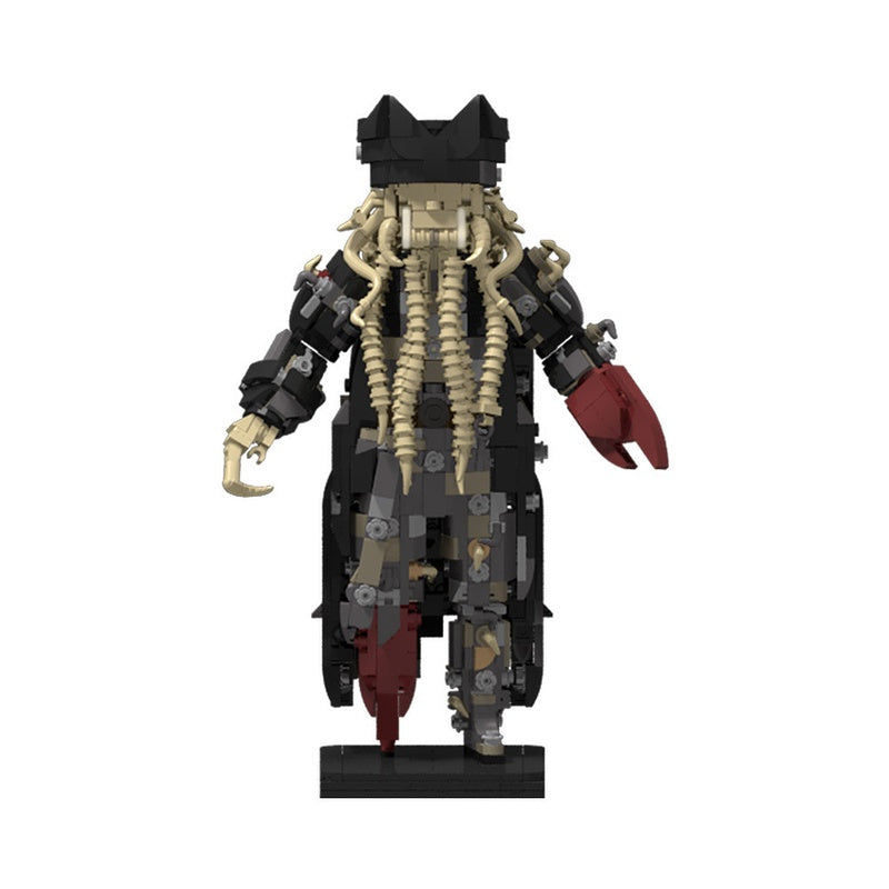 Tentacled Pirate Captain Fantasy Figure MOC Building Kit - 4