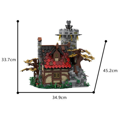 The Alchemist's Tower MOC Fantasy Architecture Building Kit - 3