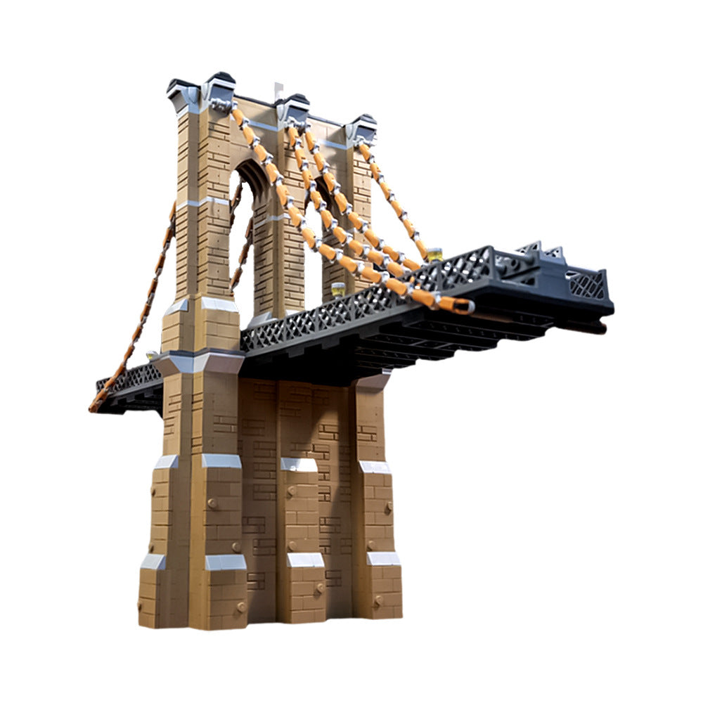 The Brooklyn Bridge Building Kit | LEGO-Compatible MOC - 1