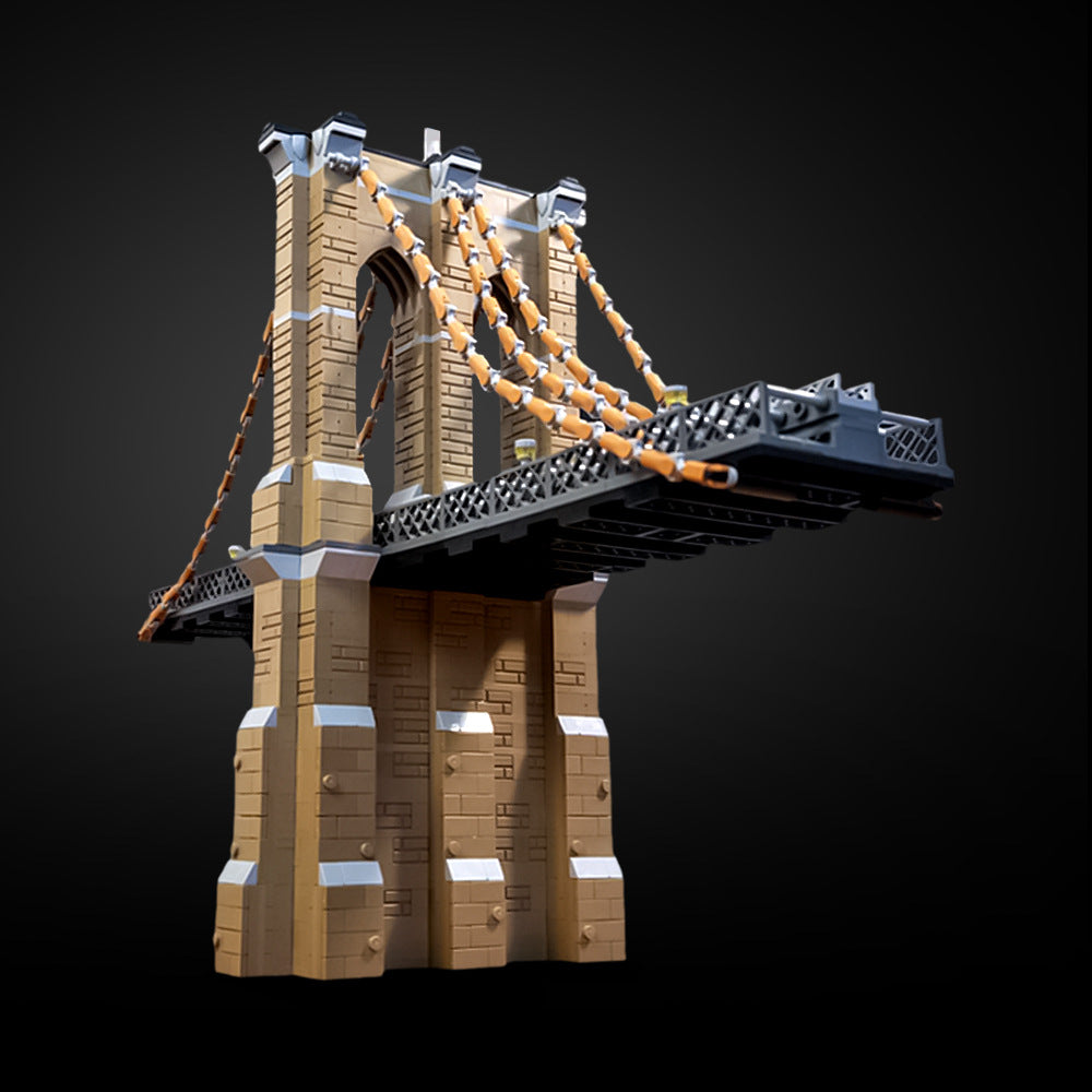 The Brooklyn Bridge Building Kit | LEGO-Compatible MOC - 2