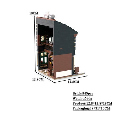 The Crown Pub Building Kit | LEGO-Compatible MOC - 4