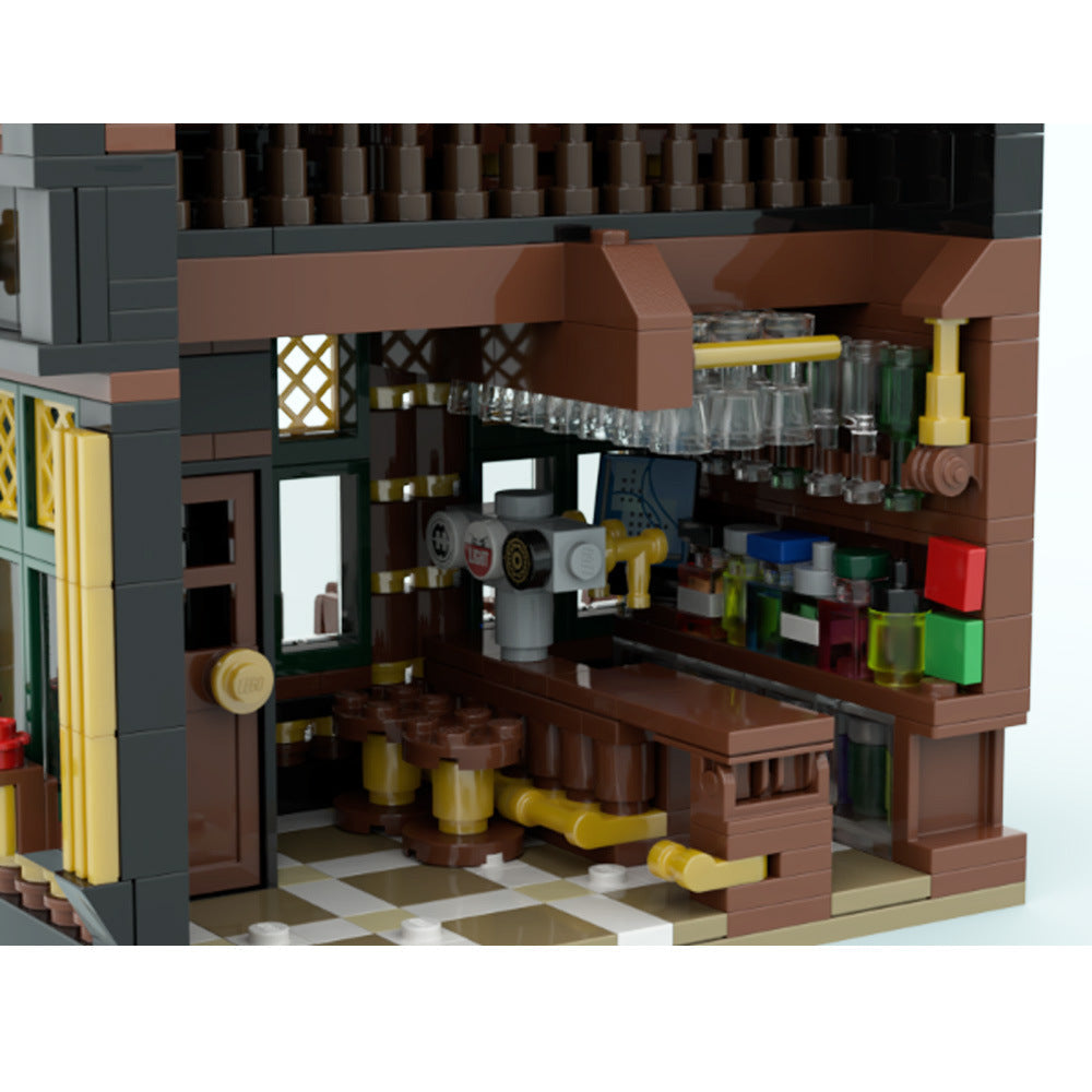 The Crown Pub Building Kit | LEGO-Compatible MOC - 5