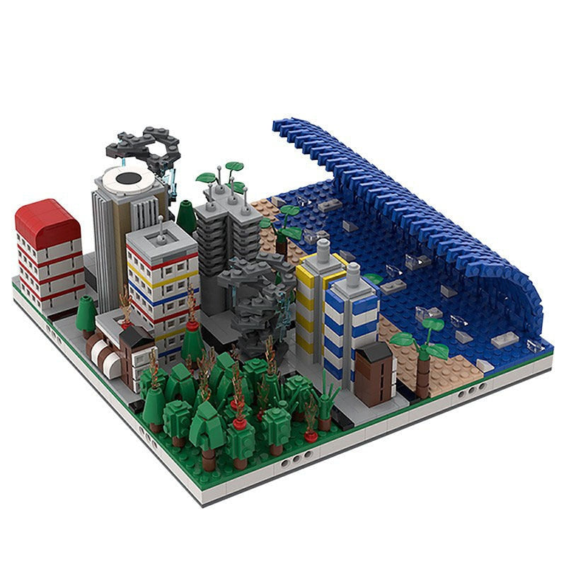 The End Of World Apocalypse MOC Diorama Building Kit - 2