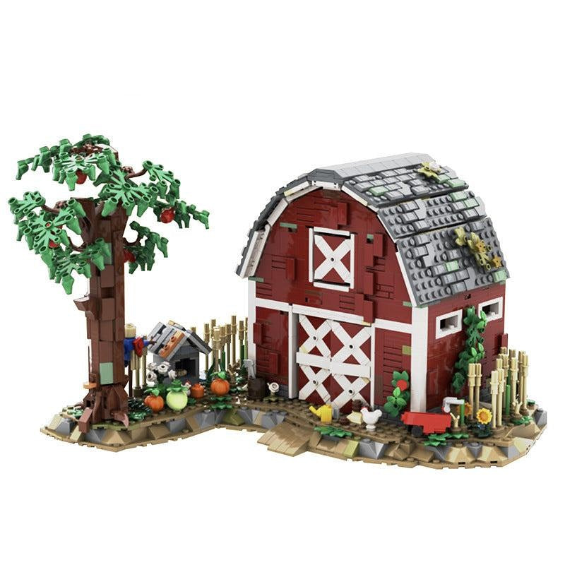 The Farm MOC Building Kit | Rustic Countryside Architecture Model - 1