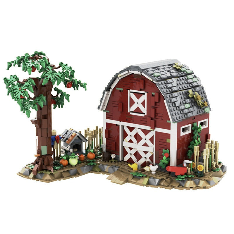 The Farm MOC Building Kit | Rustic Countryside Architecture Model - 2