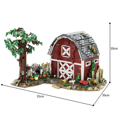 The Farm MOC Building Kit | Rustic Countryside Architecture Model - 4