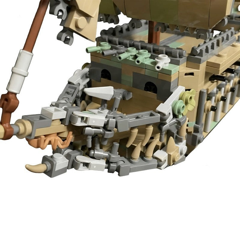 The Flying Dutchman Ghost Pirate Ship Building Kit | LEGO-Compatible MOC - 5