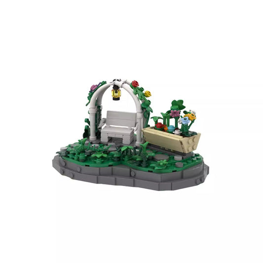 The Garden Building Kit | LEGO-Compatible MOC - 1