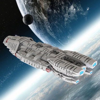 The Grand Old Lady UCS Scale Capital Spaceship Building Kit | Compatible MOC - 1