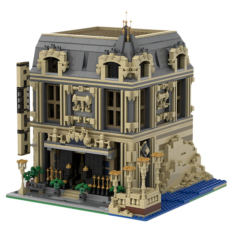 The Lounge Seaside Modular MOC Building Kit - 1
