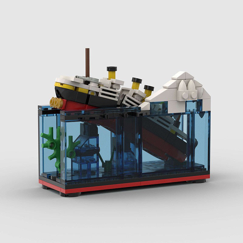 The Micro Titanic Ship Model Building Kit | LEGO-Compatible MOC - 6