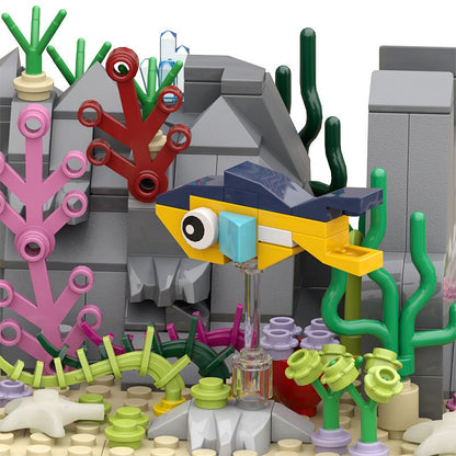 The Nautilus MOC Building Kit | Retro Submarine Exploration Model - 3