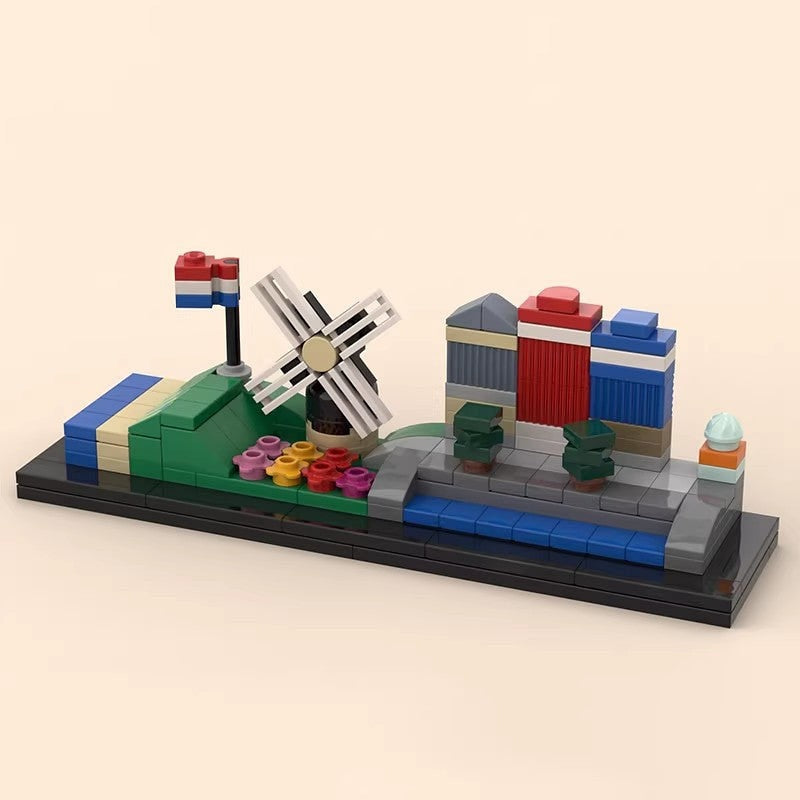 The Netherlands Skyline MOC Architecture Building Kit - 2