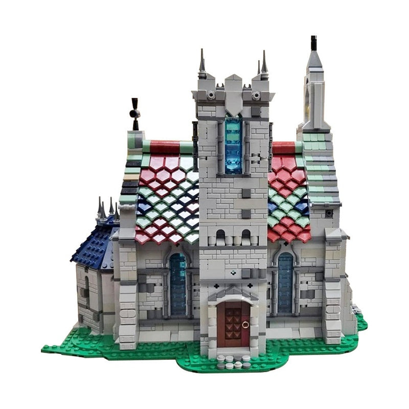The Old Church MOC Building Kit | Historic Architecture Model - 1