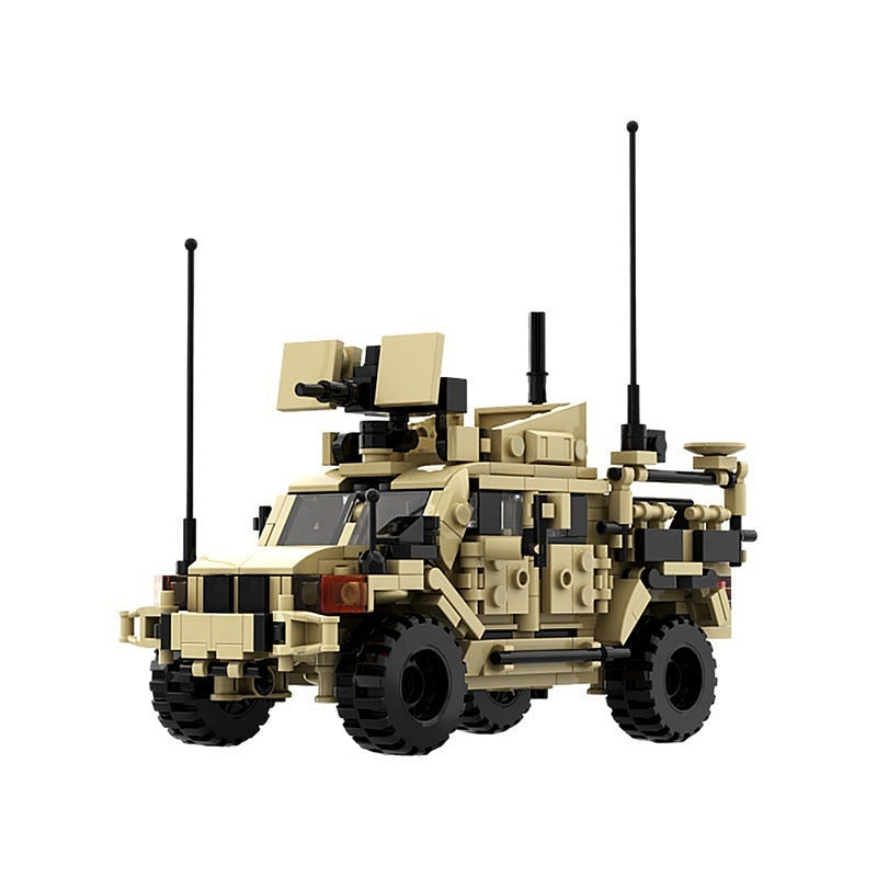 The Phantom Dancer MRAP MOC Building Kit | Tactical Vehicle Model - 1