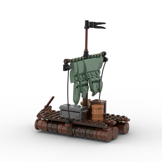 The Raft Building Kit | Port Sauvage | LEGO-Compatible MOC - 1