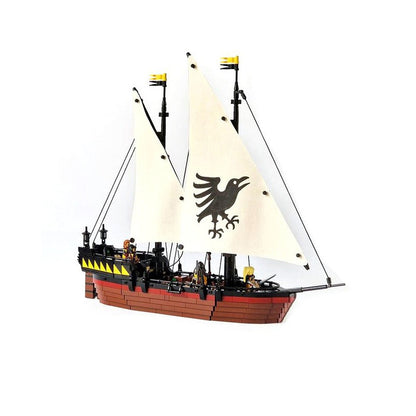 The Raven Claw MOC Fantasy Pirate Ship Building Kit - 1