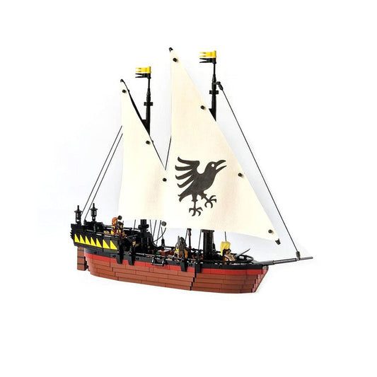 The Raven Claw MOC Fantasy Pirate Ship Building Kit - 1
