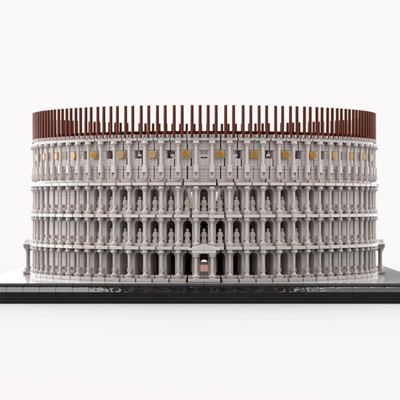 The Real Colosseum Building Kit | 11371 PCS | LEGO-Compatible MOC - 1