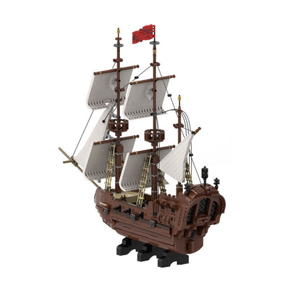 The Return of The Death of a Sailsman Pirate Ship Building Kit | Compatible MOC - 5
