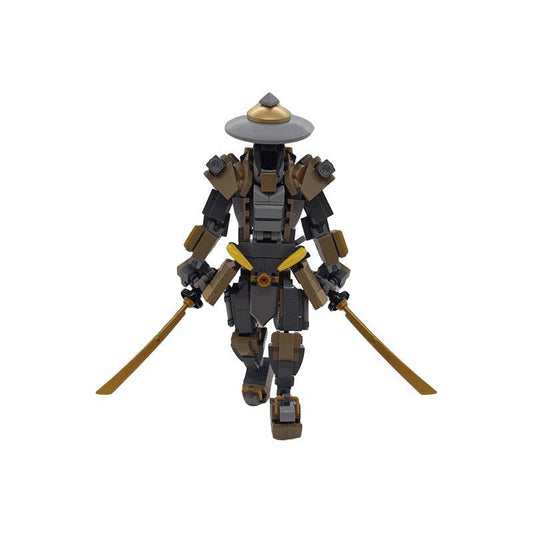 The Ronin Samurai MOC Building Kit | Japanese Warrior Character Figure - 1