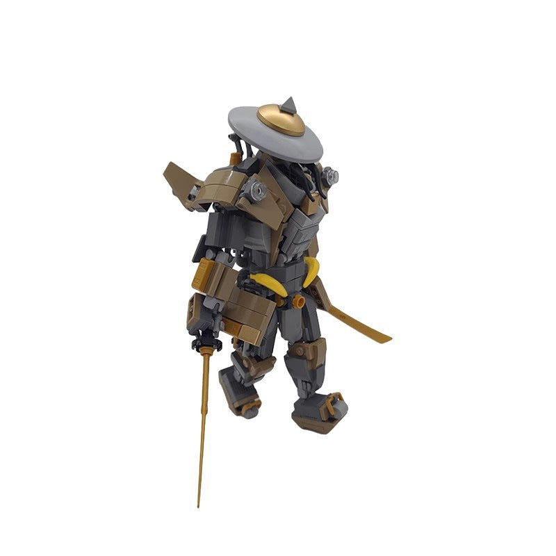 The Ronin Samurai MOC Building Kit | Japanese Warrior Character Figure - 2