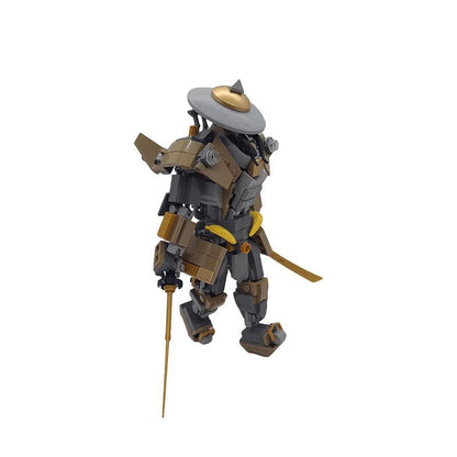 The Ronin Samurai MOC Building Kit | Japanese Warrior Character Figure - 2