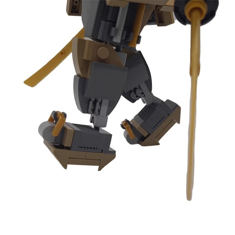 The Ronin Samurai MOC Building Kit | Japanese Warrior Character Figure - 3