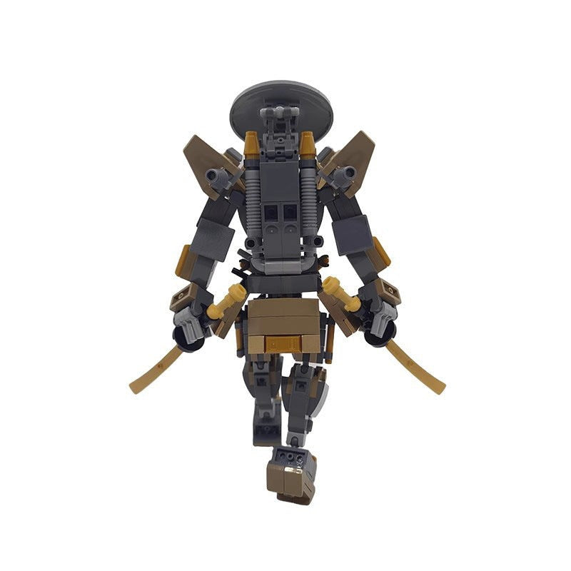 The Ronin Samurai MOC Building Kit | Japanese Warrior Character Figure - 4