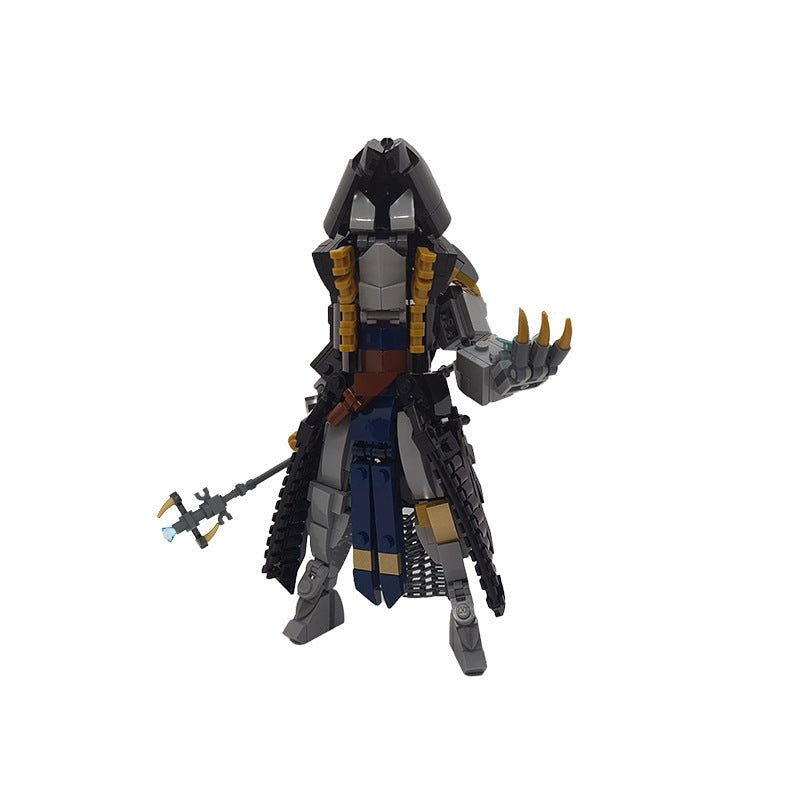 The Warlock MOC Fantasy Character Building Kit - 2