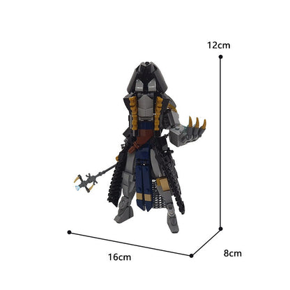 The Warlock MOC Fantasy Character Building Kit - 4