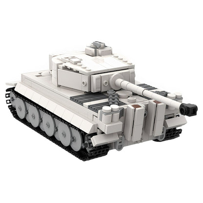 Tiger 1 WWII Heavy Tank MOC Building Kit – Three Liveries - 4