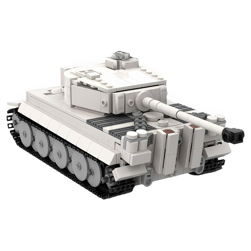 Tiger 1 WWII Heavy Tank MOC Building Kit – Three Liveries - 8