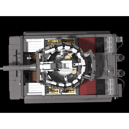 Tiger I WWII Heavy Tank MOC Building Kit - 2