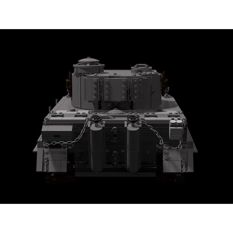 Tiger I WWII Heavy Tank MOC Building Kit - 3