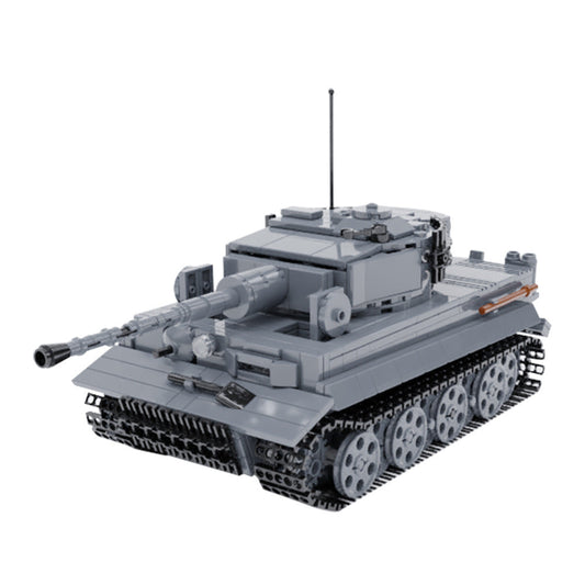 Tiger Tank Building Kit | WW2 | LEGO-Compatible MOC - 1
