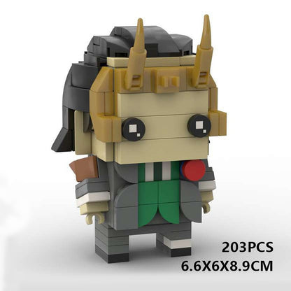 Time Multiverse Variant God Brickheadz Building Kit | LEGO-Compatible MOC  - 10