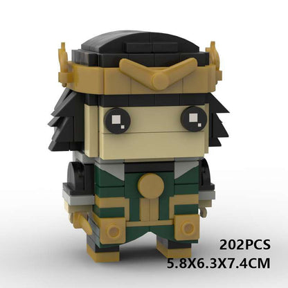 Time Multiverse Variant God Brickheadz Building Kit | LEGO-Compatible MOC  - 3