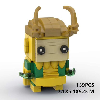 Time Multiverse Variant God Brickheadz Building Kit | LEGO-Compatible MOC  - 4