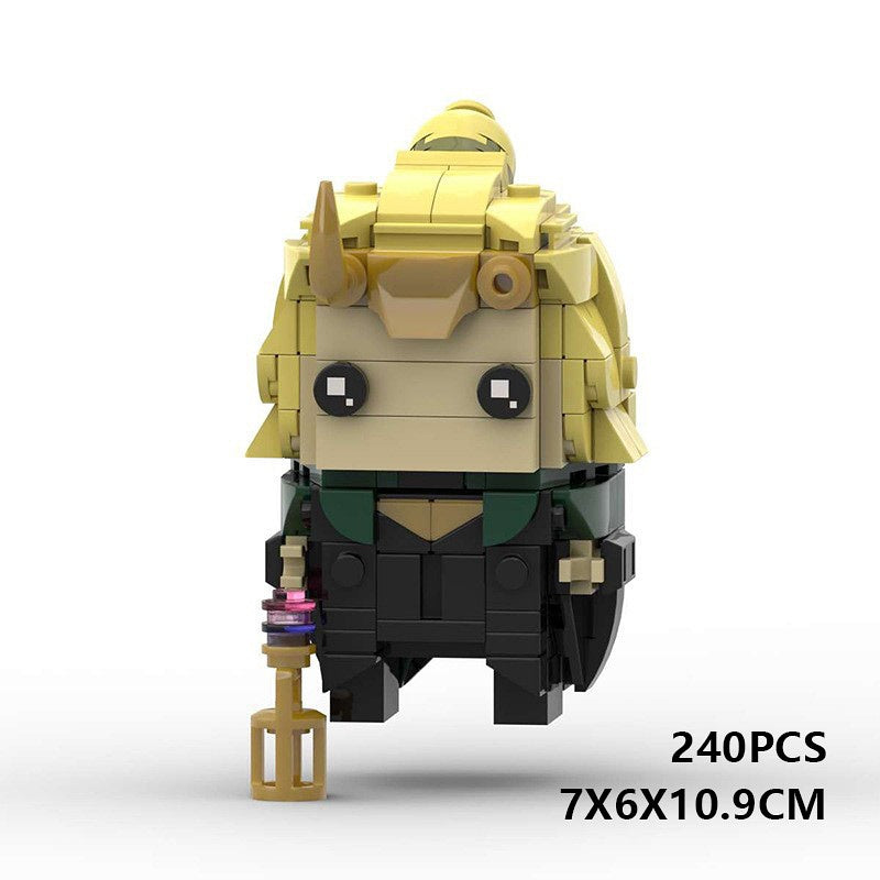 Time Multiverse Variant God Brickheadz Building Kit | LEGO-Compatible MOC  - 8