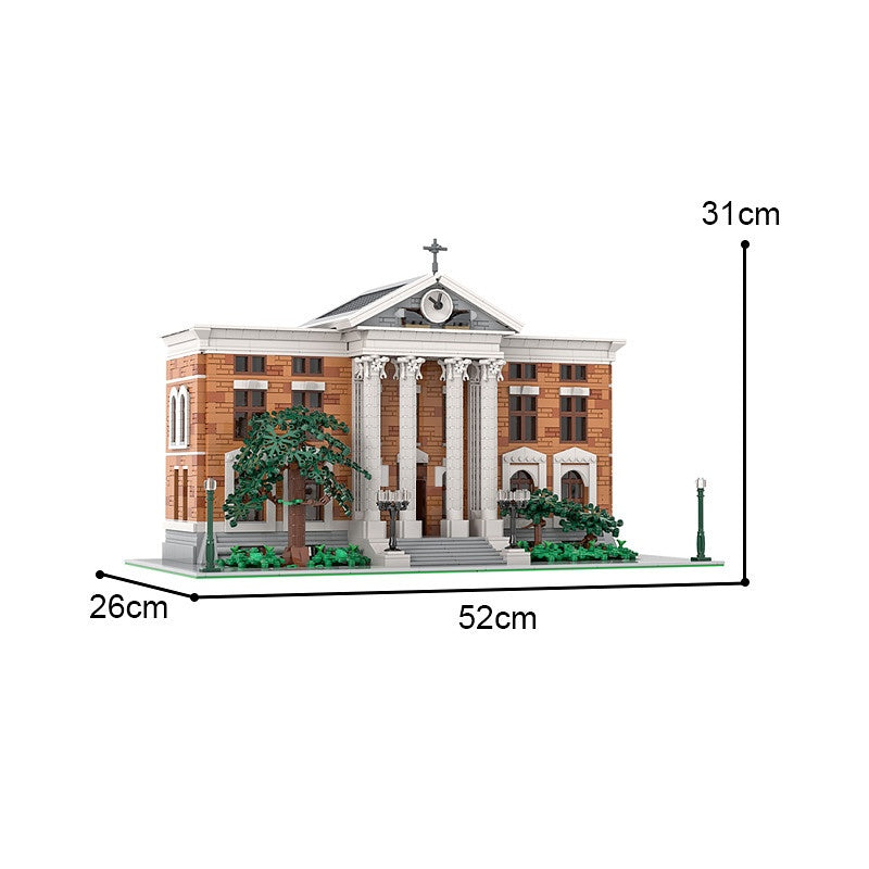 Time Travel Clock Tower Modular Building Kit | LEGO-Compatible MOC - 4