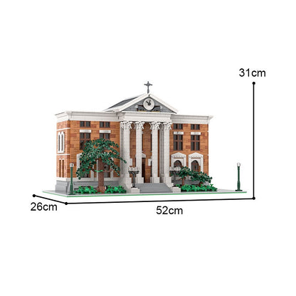 Time Travel Clock Tower Modular Building Kit | LEGO-Compatible MOC - 4