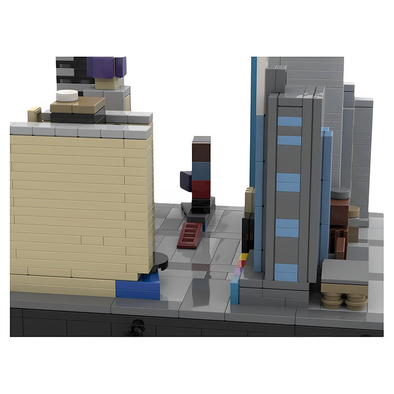 Times Square NYC Skyline MOC Building Kit - 5