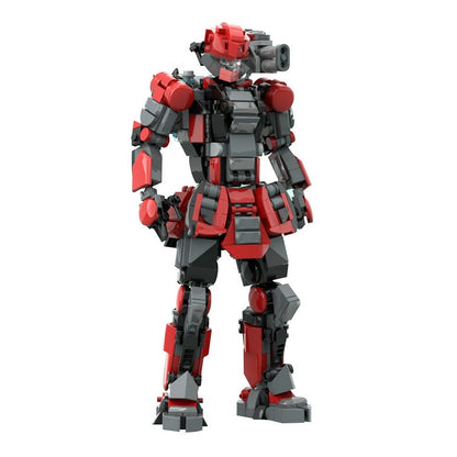 Titania Mecha MOC Building Kit | Futuristic Robot Figure Model - 1