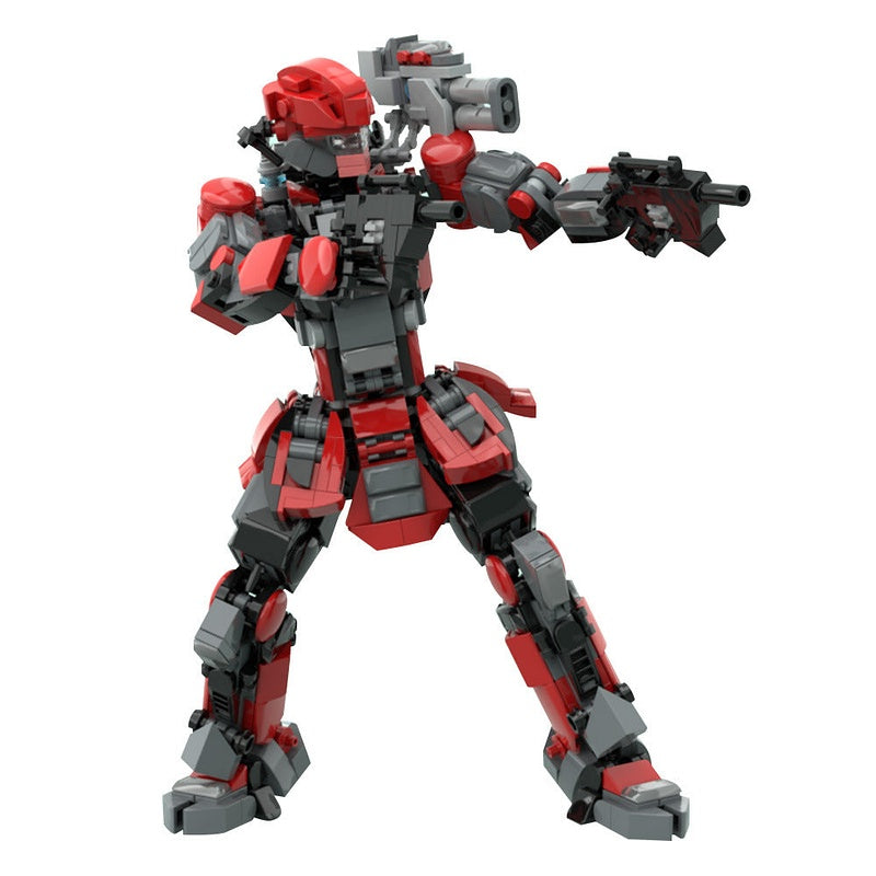 Titania Mecha MOC Building Kit | Futuristic Robot Figure Model - 6